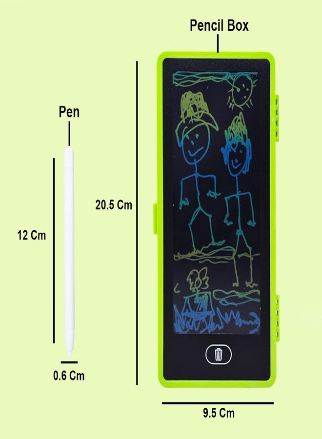 Sidak Plastic Magical Unique Pencil Box with LCD Screen Writing Pen with Erase Button and Birthday Party Return Gift, Pencil Box for Kids (Random Color) - Image 3